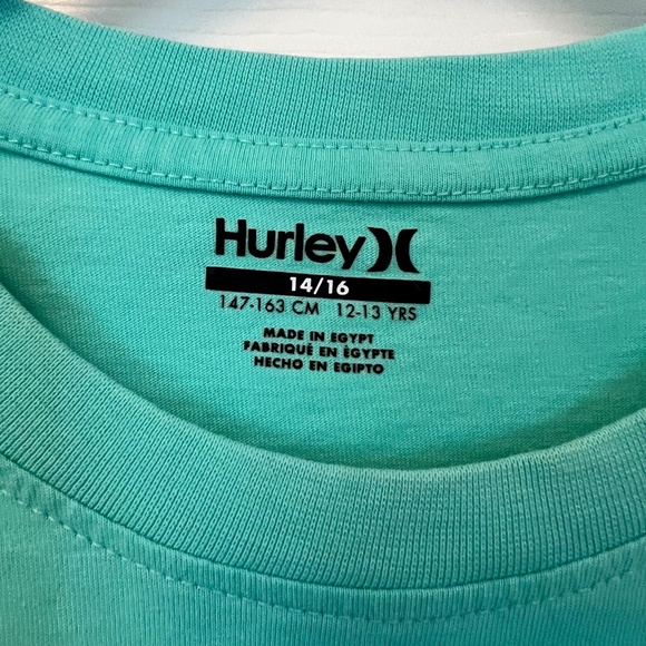 Bundle of 7 Boys Graphic T-Shirts Nike, Hurley, Quicksilver, Cotton & Co L-XL - Picture 12 of 13